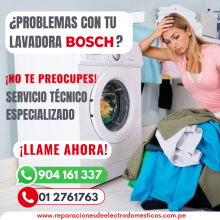 Efectivos Tecnicos BOSCH Lavadoras Secadoras 2761763 San Juan de Miraflores